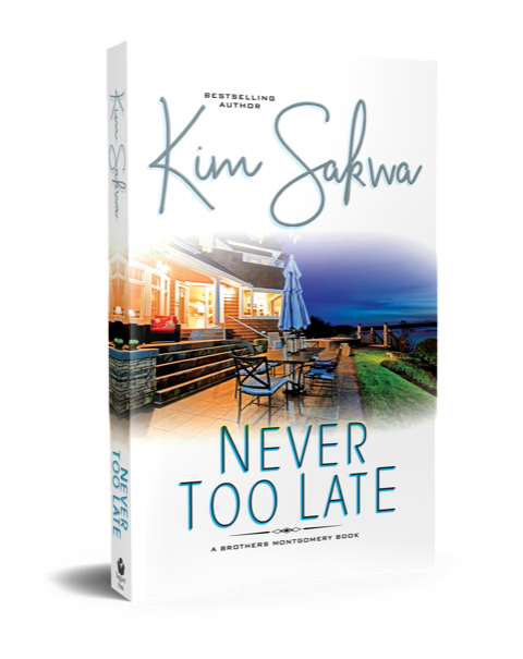 Never Too Late by Kim Sakwa - left